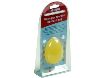 Minge termoplastica pentru exercitii maini si degete - X-soft - galben