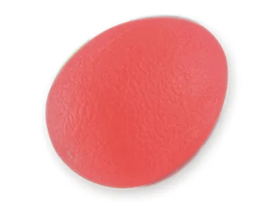 Minge termoplastica pentru exercitii maini si degete - soft - rosu