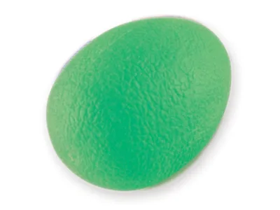 Minge termoplastica pentru exercitii maini si degete - medium - verde