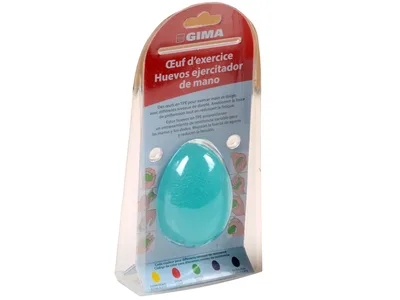 Minge termoplastica pentru exercitii maini si degete - firm - albastru