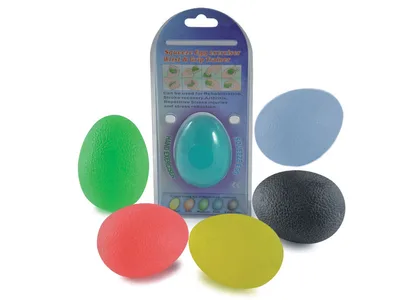 Minge termoplastica pentru exercitii maini si degete - X-firm - negru