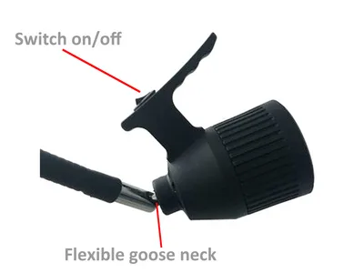 Lampa LED Lumina - cărucior