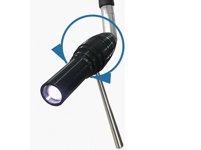 Lampă de examinare cu LED și spot ajustabil - cărucior