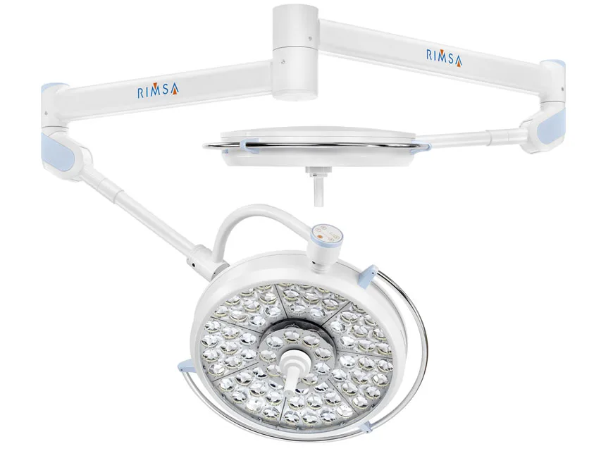 Lampa de bloc operatoriu PENTALED 63N+63N - montare plafon dubla