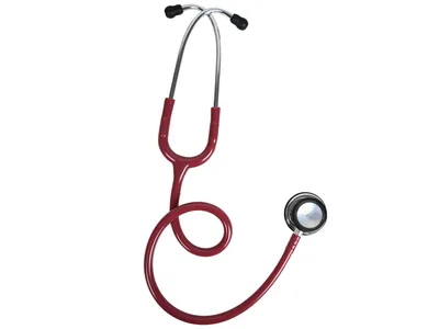 Stetoscop Evolve dual head - cap strălucitor - Y burgundy