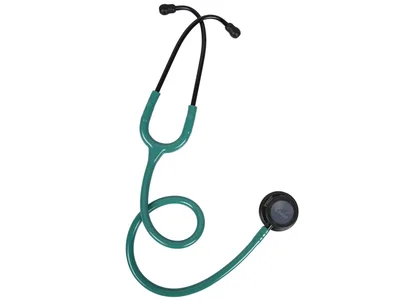 Stetoscop Evolve dual head - capul negru - Y verde smarald