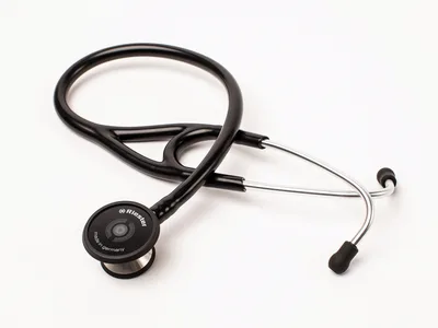 Stetoscop Riester Cardiophon 2.0 oțel inoxidabil - negru