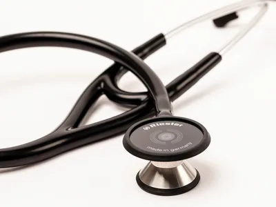 Stetoscop Riester Cardiophon 2.0 oțel inoxidabil - negru