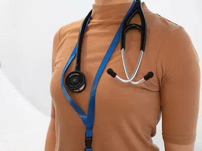 Stetoscop Riester Cardiophon 2.0 oțel inoxidabil - negru