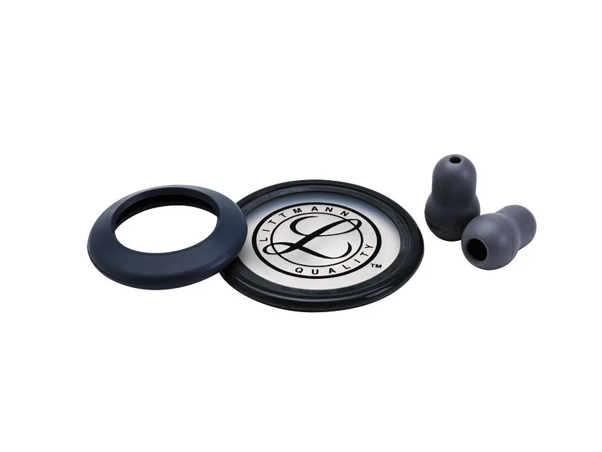 Kit LITTMANN 40006: diafragmă+inel+mânecă clopotel+arcuri aur pentru Classic II SE - gri - blister