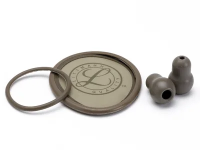Kit de accesorii 3M Littmann - diafrагma, inel, manson clopot si urechi pentru Lightweight - maro deschis - blister