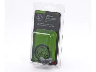 Kit accesorii 3M™ Littmann® - diafragmă + inel + capete auriculare pentru Master Classic - gri - blister