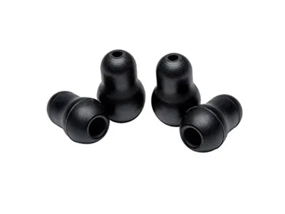 Dopuri moi pentru urechi, pentru toate stetoscoapele Littmann - 1 pereche mic + 1 pereche mare - negru - 40001