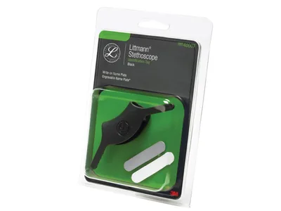 Etichetă de identificare Littmann - negru - 40007