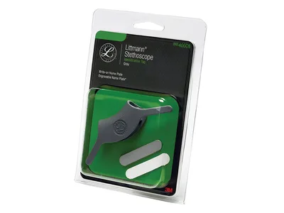 Etichetă de identificare Littmann - gri - 40008