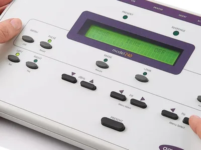 Amplivox 240 audiometru diagnostic - conducție aeriană, osoasă, mascată