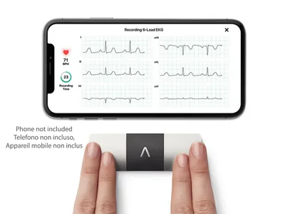 Omron KardiaMobile 6 electrozi ECG - KM-6L-E