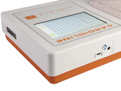 Cardioline ECG100L Glasgow - ecran tactil color 5"
