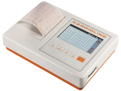 Cardioline ECG100L FULL (Glasgow + EasyApp) - ecran tactil color 5"