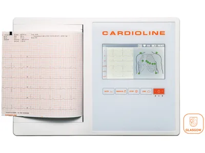 Cardioline ECG200L Glasgow - ecran tactil color 7"