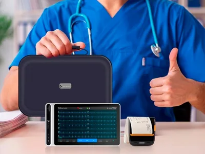 NEO ECG S120 TABLET ECG - SNAP PLUG
