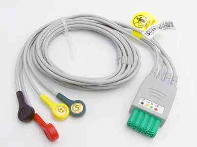 Cablul ECG cu 4 derivatii pentru 54400 - de rezerva - necesita cablu 54407