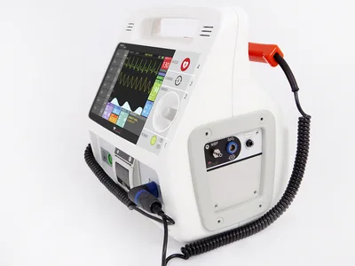 Defibrilator RESCUE LIFE 9 AED cu Temp, SpO2, NIBP, Pacemaker