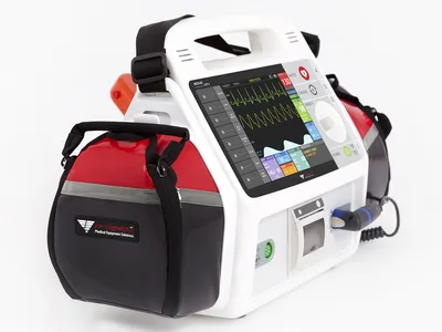 Defibrilator RESCUE LIFE 9 AED cu Temp, SpO2, NIBP, Pacemaker