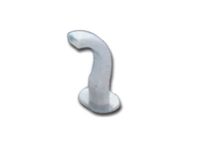 Guedel airway 70 mm - boy - 1 - white - non sterile