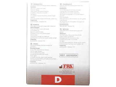 Plasă elastică tubulară C/D pentru cot, braț, picior - fără latex