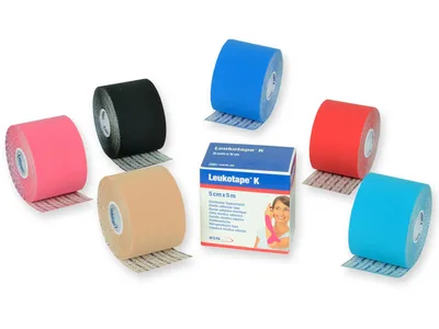 Leukotape K neuromuscular tape 5 m x 5 cm - pink