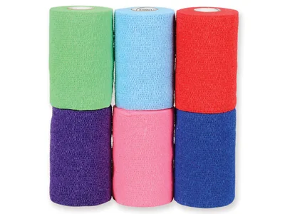 Bandaj co-PLUS 6.3 m x 10 cm - culori mixte
