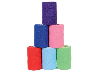 CO-PLUS Bandage 6.3 m x 10 cm - culori asortate