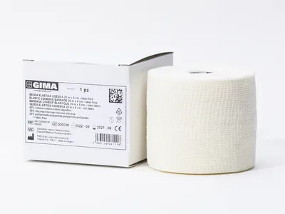 Bandă elastică coezivă 20 m x 8 cm - fără latex