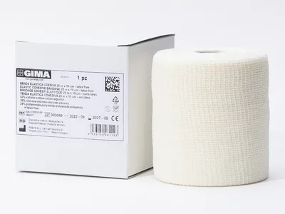 Bandaj coheziv elastic 20 m x 10 cm - fără latex