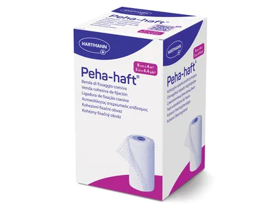 Peha-haft banda elastică adezivă 4 m x 8 cm - fără latex