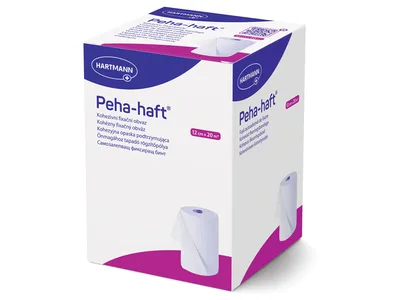 Peha-haft bandaj cohesiv elastic fără latex 20 m x 12 cm