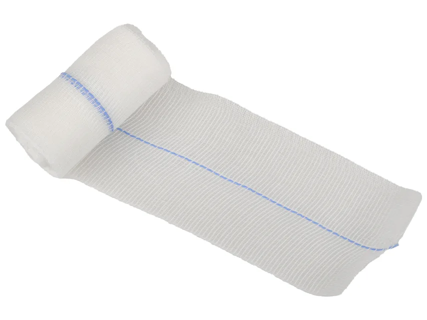 Gază panglică din bumbac 5 m x 7.5 cm - X-Ray