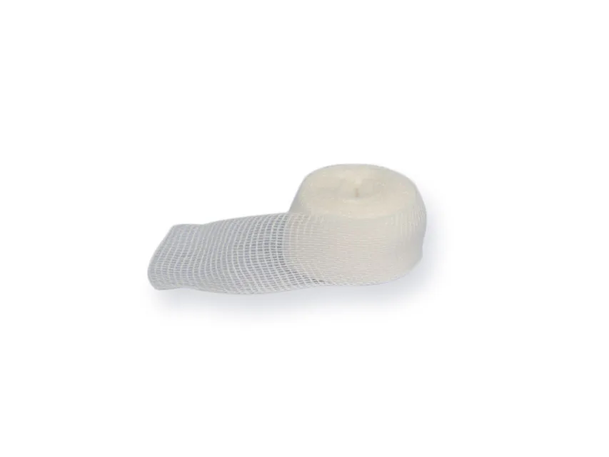 Pansament din gază de bumbac tip panglică 5 m x 2.5 cm - steril