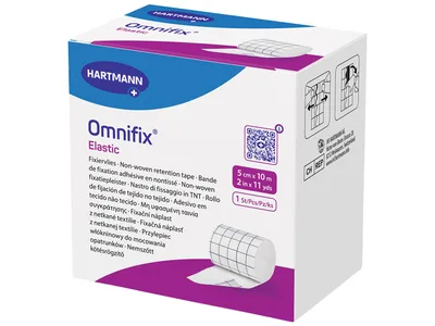 Bandă de fixare Omnifix Elastic non-țesută Hartmann 10 m x 5 cm