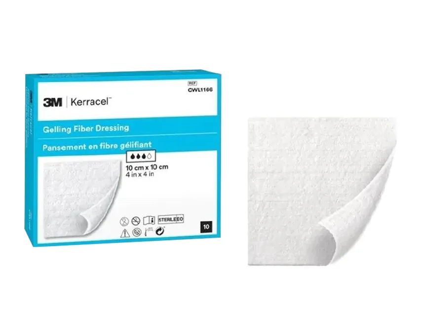 Kerracel 3M gelling fiber dressing 10x10 cm