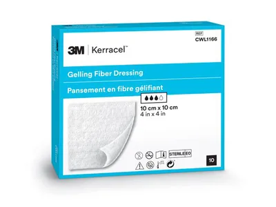 Kerracel 3M gelling fiber dressing 10x10 cm