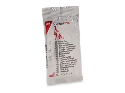Scotchcast 3M 7.5 cm x 3.65 m - alb