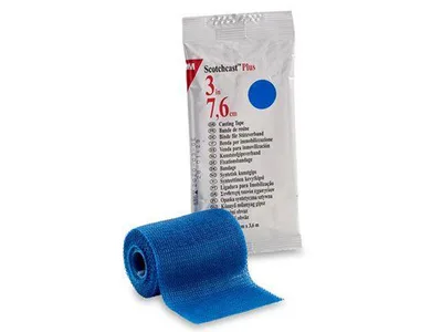 Scotchcast 3M 7.5 cm x 3.65 m - albastru