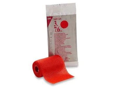 SOFTCAST 3M 7.5 cm x 3.65 m - roșu