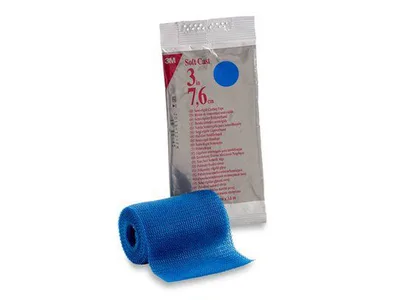 SOFTCAST 3M 7.5 cm x 3.65 m - albastru