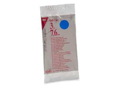 SOFTCAST 3M 7.5 cm x 3.65 m - albastru