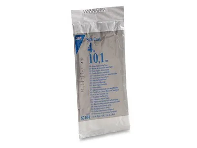 Soft-Cast 3M 10 cm x 3.65 m - alb