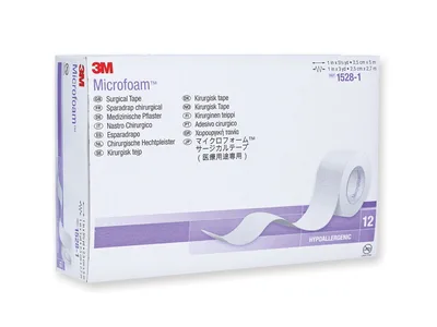 Bandă chirurgicală Microfoam 3M 25 mm x 5 m