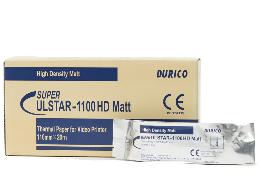 Hârtie DURICO VIDEOPRINTER compatibilă Sony ULSTAR-110HD mat